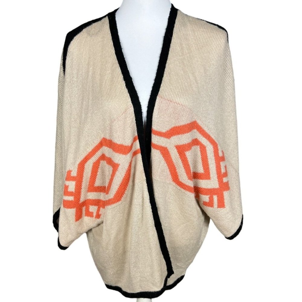 Womens Knit Kimono Cardigan Size Large